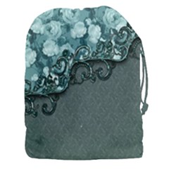 Wonderful Roses, A Touch Of Vintage Drawstring Pouch (xxxl) by FantasyWorld7