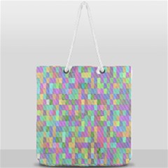 G 9 Full Print Rope Handle Tote (large) by ArtworkByPatrick