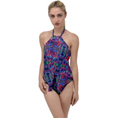 H 7 Go With The Flow One Piece Swimsuit by ArtworkByPatrick