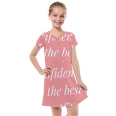 Self Confidence  Kids  Cross Web Dress by Abigailbarryart