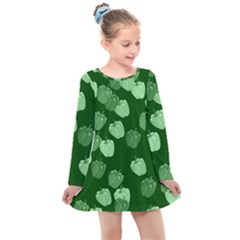 Paprika Kids  Long Sleeve Dress by Mariart