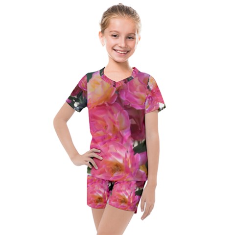 Img 3246 Kids  Mesh Tee And Shorts Set by 2872609