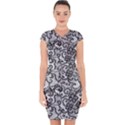 Encaje Capsleeve Drawstring Dress  View1