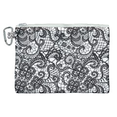 Encaje Canvas Cosmetic Bag (xl) by Sobalvarro