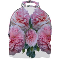 Roses Pink Flowers Arrangement Mini Full Print Backpack by Simbadda