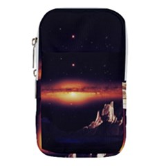 Space Star Galaxies Universe Waist Pouch (large) by Simbadda