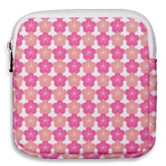 Sakura Flower Pattern Mini Square Pouch by Simbadda