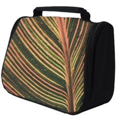 Leaf Patten Lines Colorful Plant Full Print Travel Pouch (big) by Simbadda