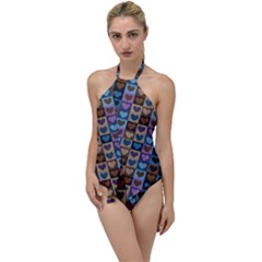O 3 Go With The Flow One Piece Swimsuit by ArtworkByPatrick