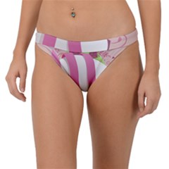 Easter Egg Colorful Spring Color Band Bikini Bottom by Simbadda