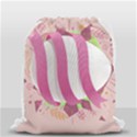 Easter Egg Colorful Spring Color Drawstring Bag (Small) View1