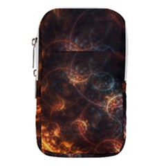 Fractal Pattern Background Space Waist Pouch (large) by Simbadda