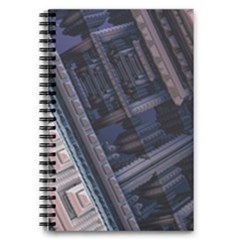 Fractal 3d Pattern Graphics Model 5 5  X 8 5  Notebook by Simbadda