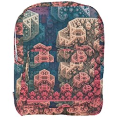 Fractals 3d Graphics Designs Full Print Backpack by Simbadda