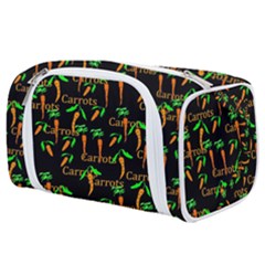 Carrots Pattern Toiletries Pouch by bloomingvinedesign