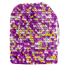 Funky Sequins Drawstring Pouch (xxxl) by essentialimage