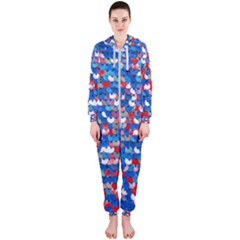 Funky Sequins Hooded Jumpsuit (ladies)  by essentialimage