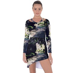 Hot Day In Dallas 1 Asymmetric Cut-out Shift Dress by bestdesignintheworld