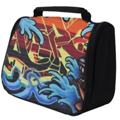 Graffiti Colourful Street Art Art Full Print Travel Pouch (big) by Simbadda