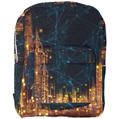 Architecture Buildings City Full Print Backpack by Simbadda