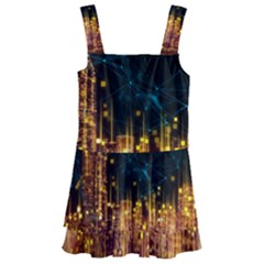 Architecture Buildings City Kids  Layered Skirt Swimsuit by Simbadda