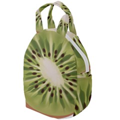 Kiwi Fruit Fresh Green Tasty Food Travel Backpacks by Simbadda