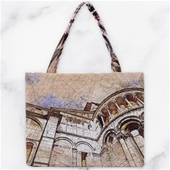 Building Architecture Columns Mini Tote Bag by Simbadda