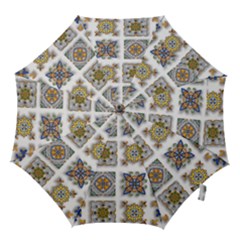 Abstract Texture Artistic Art Hook Handle Umbrellas (medium) by Simbadda
