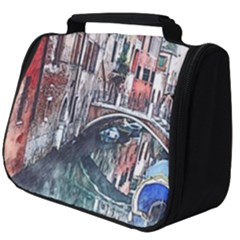 Venice Water Laguna Italy Full Print Travel Pouch (big) by Simbadda