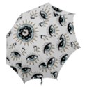 Eyes pattern Hook Handle Umbrellas (Medium) View2