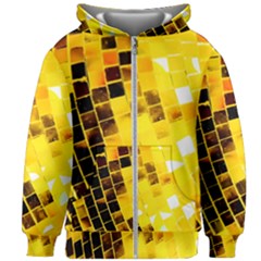 Golden Disco Ball Kids  Zipper Hoodie Without Drawstring by essentialimage