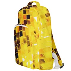 Golden Disco Ball Double Compartment Backpack by essentialimage