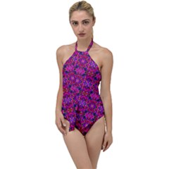 New Arrivals-b-7 Go With The Flow One Piece Swimsuit by ArtworkByPatrick