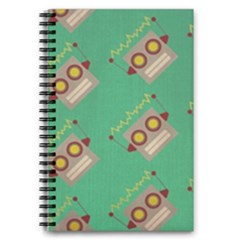 Toy Robot 5 5  X 8 5  Notebook by Vaneshart
