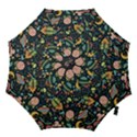 Texture Patterns Aliens Rockets Space Hook Handle Umbrellas (Large) View1