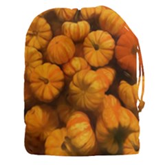 Mini Pumpkins Drawstring Pouch (xxxl) by bloomingvinedesign