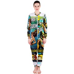 Creature From The Black Lagoon Bananas Onepiece Jumpsuit (ladies)  by cypryanus