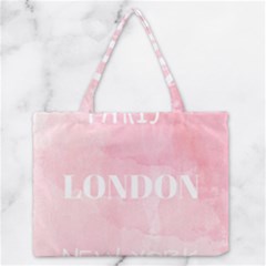 Paris, London, New York Zipper Medium Tote Bag by Lullaby