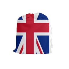 Uk Flag Union Jack Drawstring Pouch (large) by FlagGallery