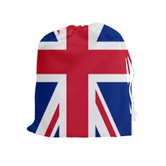 Uk Flag Union Jack Drawstring Pouch (xl) by FlagGallery