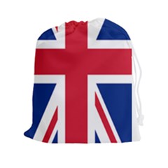 Uk Flag Union Jack Drawstring Pouch (xxl) by FlagGallery