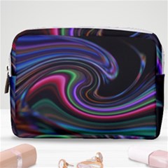 Art Abstract Colorful Abstract Art Make Up Pouch (medium) by Simbadda