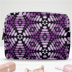 Pattern Purple Seamless Design Make Up Pouch (medium) by Simbadda