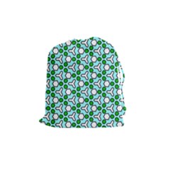 Background Texture Background Pattern Drawstring Pouch (medium) by Simbadda