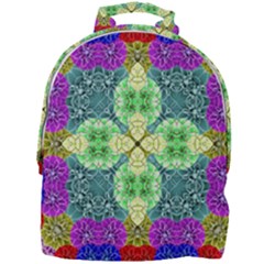Flower Design Design Artistic Mini Full Print Backpack by Simbadda
