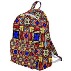 Stained Glass Pattern Texture The Plain Backpack by Simbadda