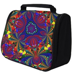 Kaleidoscope Pattern Ornament Full Print Travel Pouch (big) by Simbadda