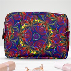 Kaleidoscope Pattern Ornament Make Up Pouch (medium) by Simbadda