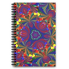 Kaleidoscope Pattern Ornament 5 5  X 8 5  Notebook by Simbadda