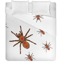 Insect Spider Wildlife Duvet Cover Double Side (california King Size) by Mariart